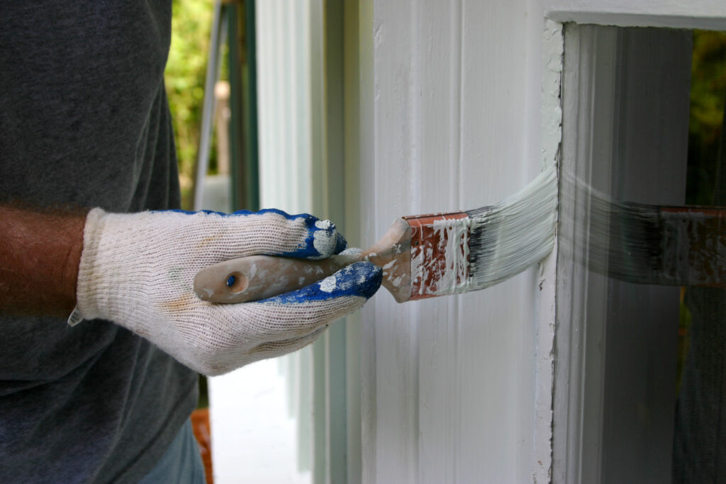 Painting House Windows can I use exterior paint inside