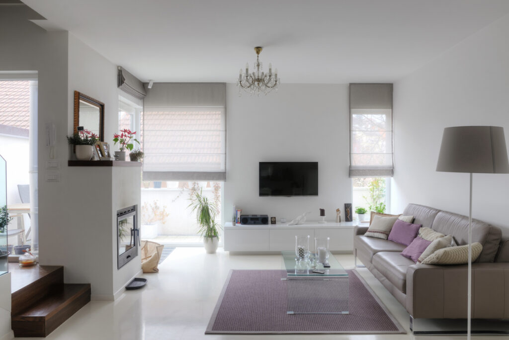 epoxy floor costs - living room