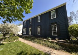 front view after exterior house painting projects in Northville, MI