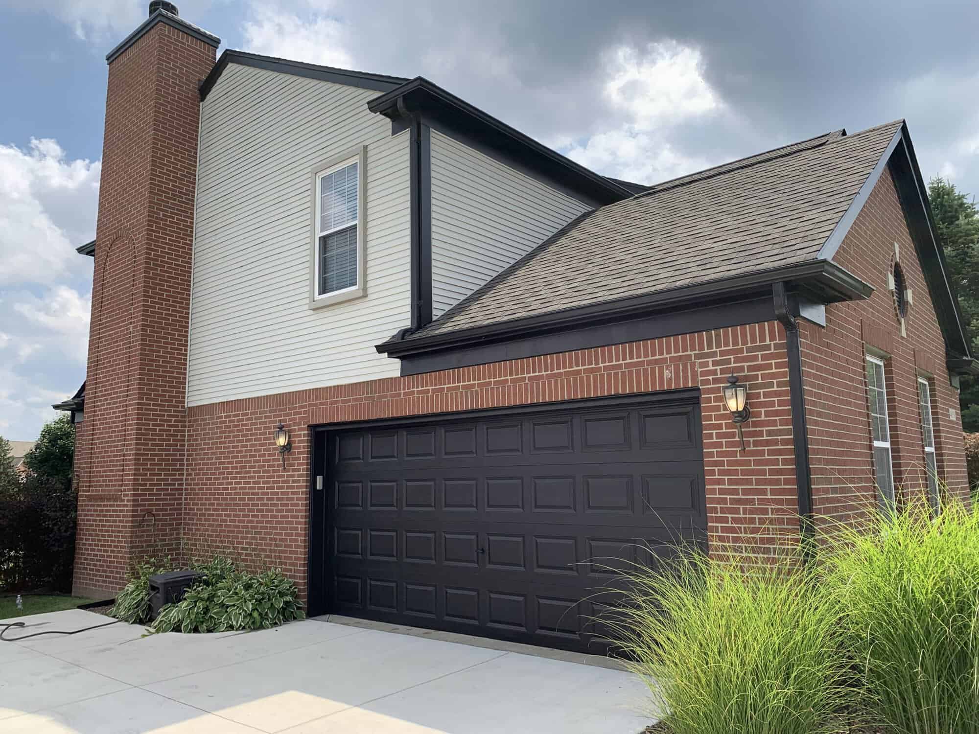 brick home exterior painting