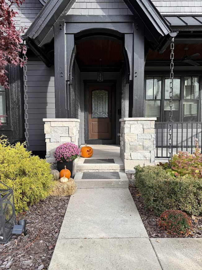 front home entry painting